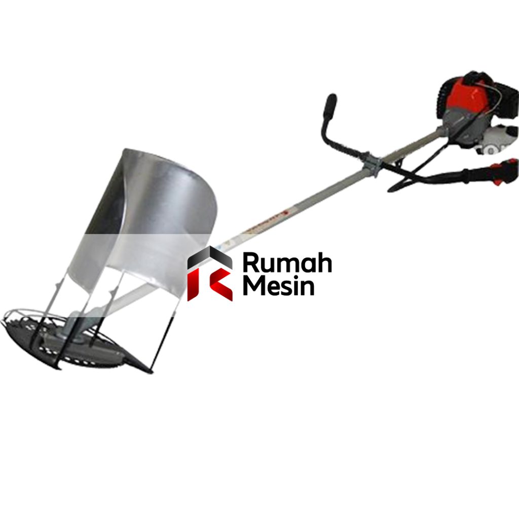 Alat Potong Padi di Sawah Modern